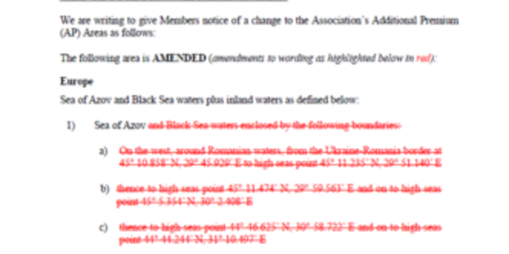 C4 2026 - AP Area Changes - Black Sea