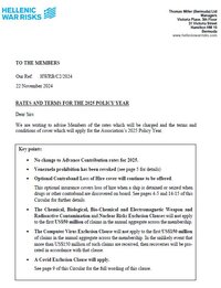 C2 2024 - Rates and Terms for the 2025 Policy Year