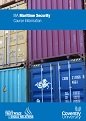 Postgraduate sponsorship for studies in Maritime Security at Coventry University