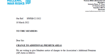 C2 2022 - Change to AP Areas - Sea of Azov, Black Sea Waters, Inland Waters of Ukraine, Belarus and Russia