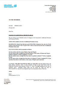 C1 2014 - Registered Address of the Association