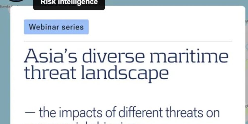 Risk Intelligence Webinar 30 January