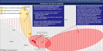 UKMTO advisory on Bab el Mandeb